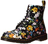 Dr Martens Darcy Floral Pascal DF  Botas de Tobillo para Mujer Negro 3 Medium UK 