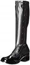 Funtasma Retro306  Botas para Mujer Negro Black Stripe/Black/Black Patent