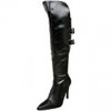 Funtasma by Pleaser Pirate 125X  Botas para Mujer Negro Black Polyurethane