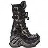 Newrock NR M SP9873 S1 Botas para Mujer Color Negro Negro