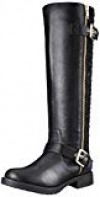 Penny Loves Kenny de mujer Dallas motocicleta botas color negro