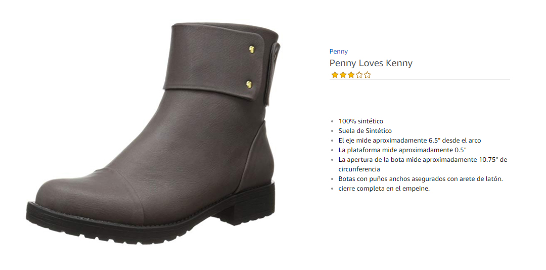 Penny Loves Kenny  Botas para mujer Marr&Atilde;&sup3;n topo