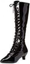 Pleaser Fab2023/b  Botas para Mujer Negro Charol Black Str Patent