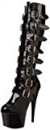 Pleaser Adore 2043  Botas para Mujer Charol Negro