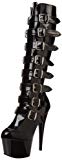 Pleaser Adore 2043  Botas para Mujer Charol Negro
