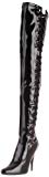 Pleaser Seduce 3050  Botas para Mujer Charol Negro